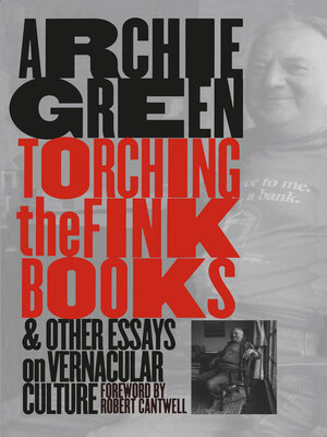 cover image of Torching the Fink Books and Other Essays on Vernacular Culture